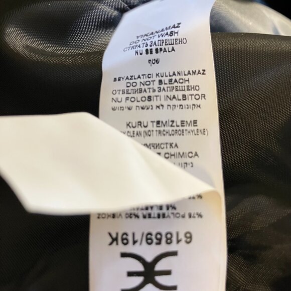 Explosion NWT Black Blazer with Chain Detail Size 42 - Picture 5 of 10